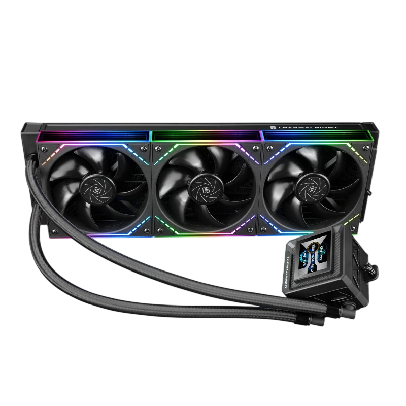 Система жидкостного охлаждения для процессора Thermalright Frozen Warframe SE 360 ARGB Black V2 (TRFWSE360ABV2)