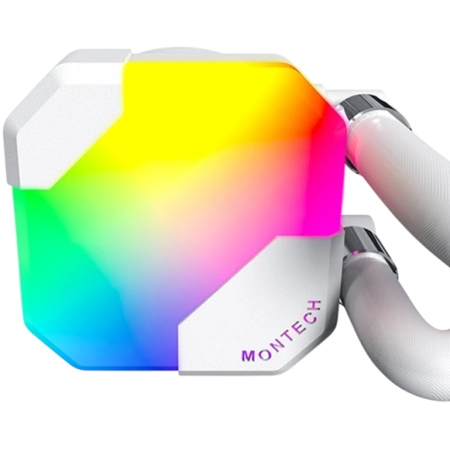 Система жидкостного охлаждения для процессора Montech HyperFlow 360 ARGB White (HYPERFLOW ARGB 360 (W))
