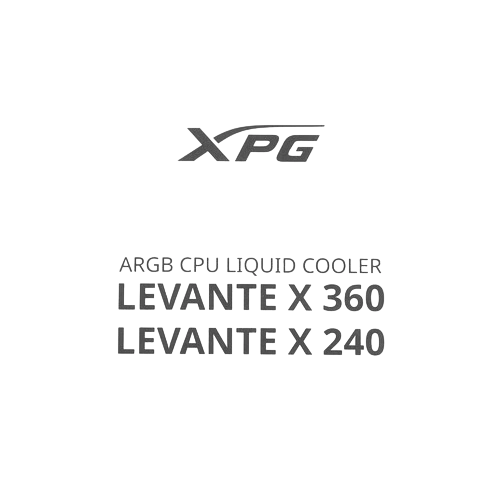 Система жидкостного охлаждения для процессора ADATA XPG Levante X 360 RGB White LEVANTEX360-WHCWW