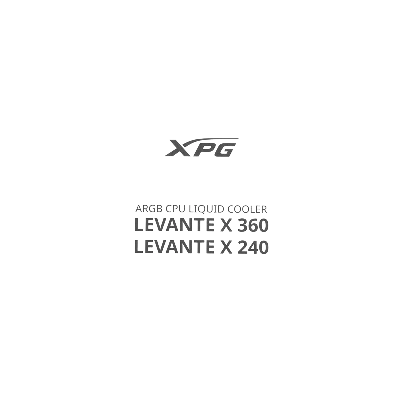 Система жидкостного охлаждения для процессора ADATA XPG Levante X 360 RGB White LEVANTEX360-WHCWW
