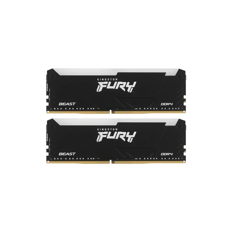 Оперативная память 64 Gb 3200 MHz Kingston FURY Beast Black (KF432C16BB2AK4/64)