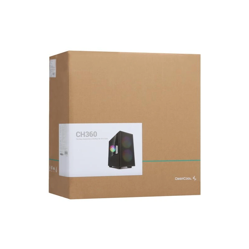 Компьютерный корпус Deepcool CH360 ARGB (R-CH360-BKAPE3-G-1)