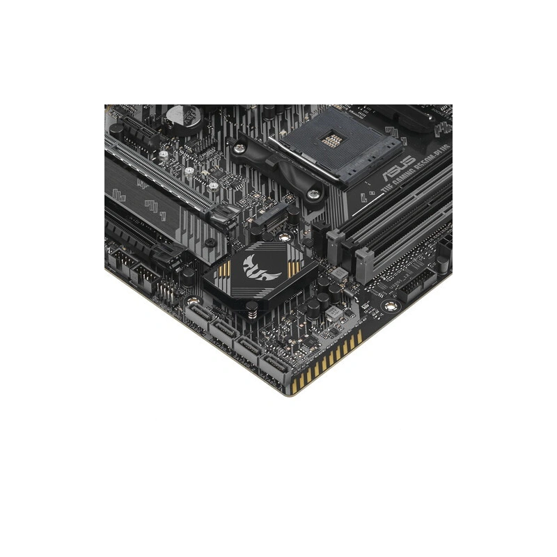 Материнская плата ASUS TUF GAMING B550M-PLUS 2 x кабель SATA, диск с ПО, документация, задняя планка, комплект наклеек