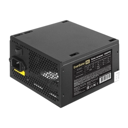 Блок питания ExeGate 1000W 1000PPE (EX292161RUS-PC) документация