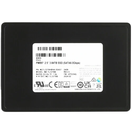 Твердотельный накопитель Samsung 3840 Gb ENTEPRISE (MZ7L33T8HBNA-00A07) OEM ОЕМ