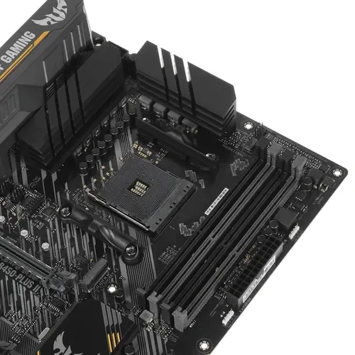 Материнская плата ASUS TUF GAMING B450-PLUS II 2 x кабель SATA, диск с ПО, документация, задняя планка, крепеж для разъема M.2
