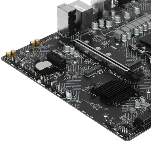 Материнская плата MSI PRO H610M-G DDR4 2 x кабель SATA, диск с ПО, документация, задняя планка