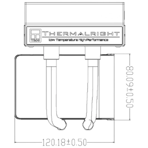 Система жидкостного охлаждения для процессора Thermalright Wonder Vision 360 Turbo ARGB White (TRWV360TAW)