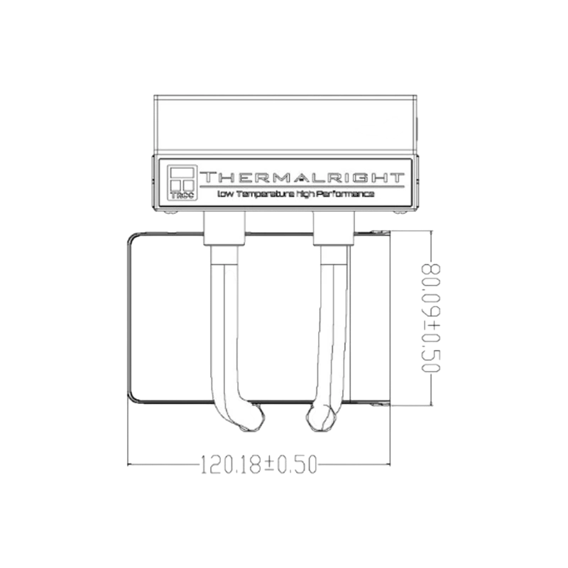 Система жидкостного охлаждения для процессора Thermalright Wonder Vision 360 Turbo ARGB White (TRWV360TAW)