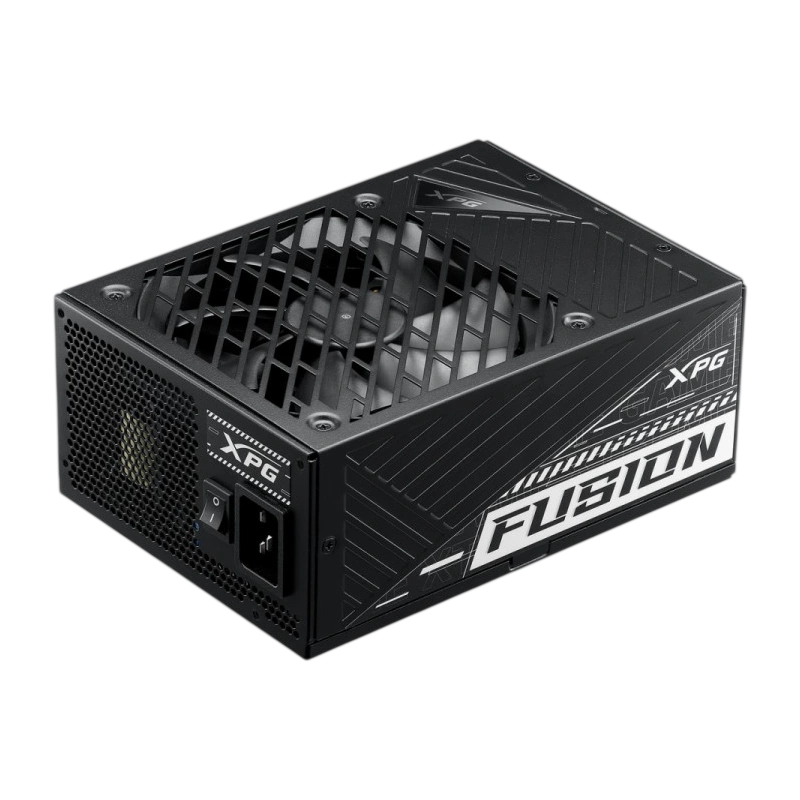 Блок питания ADATA XPG 1600W FUSION 1600 TITANIUM (FUSION1600T-BKCEU) (PCIe 5.0 Connector Cable Details) документация, кабельные стяжки, комплект кабелей, комплект крепежа