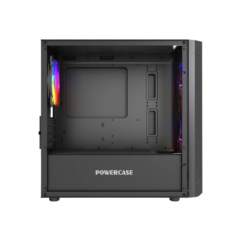 Компьютерный корпус Powercase Mistral Micro D3B ARGB V2 Black (CMMDB-A3-V2)