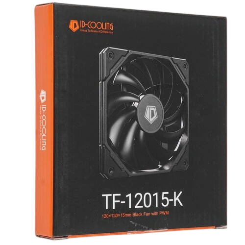 Вентилятор для корпуса ID-COOLING TF-12015-K PWM BOX комплект крепежа