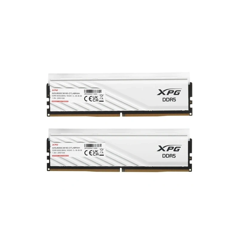 Оперативная память 32 Gb 6000 MHz ADATA XPG LANCER Blade RGB White (AX5U6000C3616G-DTLABRWH)