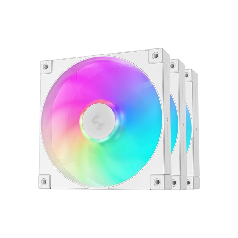 Комплект вентиляторов для корпуса Deepcool FD14 ARGB WH-3 IN 1 ARGB White