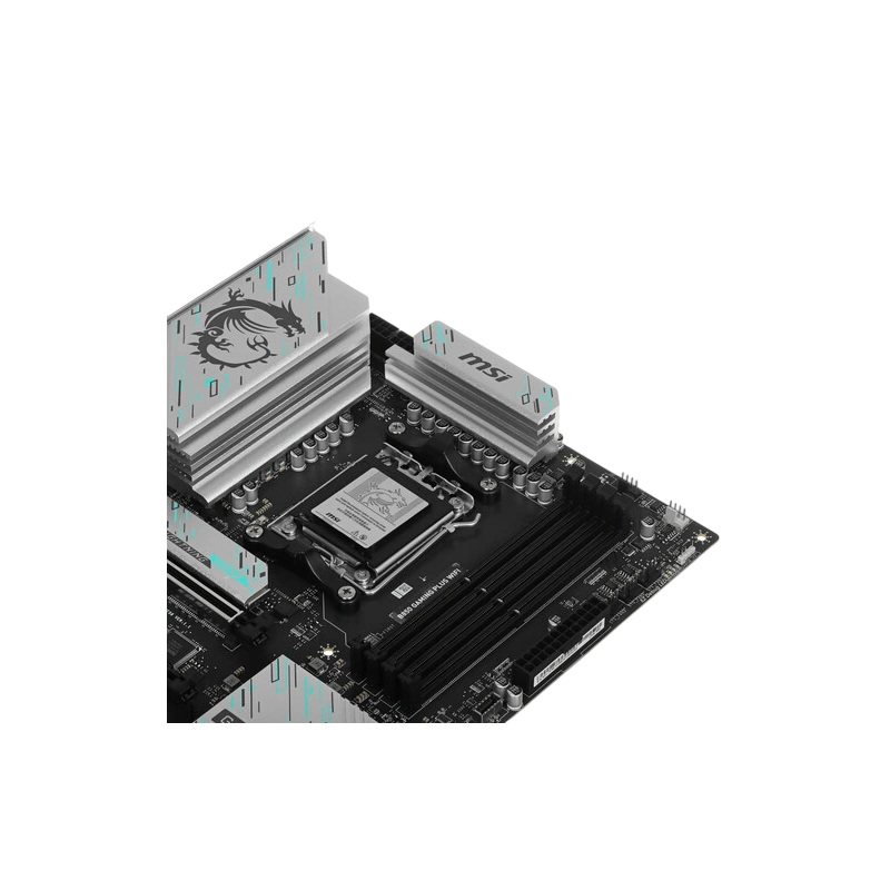 Материнская плата MSI B850 GAMING PLUS WIFI EZ M.2 Clip 2 Remover, антенна WiFi, документация, кабель SATA
