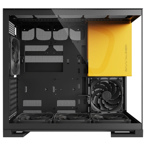 Компьютерный корпус Geometric Future Model 5 ARGB Black Yellow with fans (1AM5WKBY01100) документация