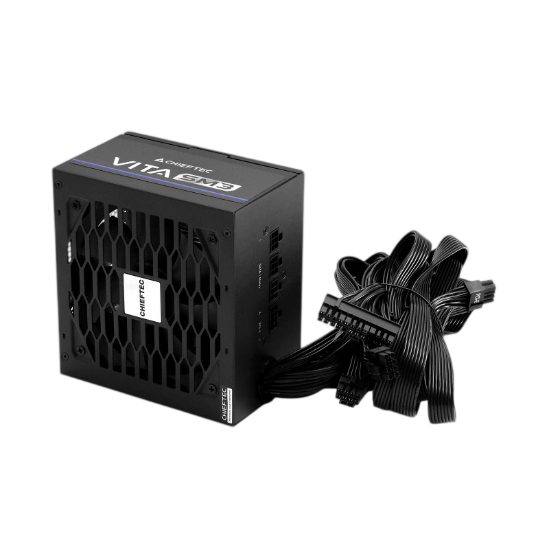 Блок питания Chieftec 850W Vita SM3 (BPX-850-C) 16 Pin (PCIe 5.0 Connector Cable Details) держатели для кабелей, комплект кабелей, комплект крепежа