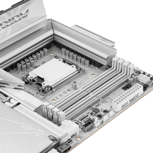 Материнская плата Gigabyte Z890 AORUS PRO ICE антенна Wi-Fi, держатель с вентилятором зоны ОЗУ