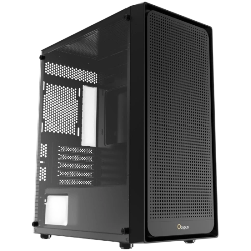 Компьютерный корпус Ocypus Gamma C50 BK TG Black (Gamma-C50-BKG000XX-GL)
