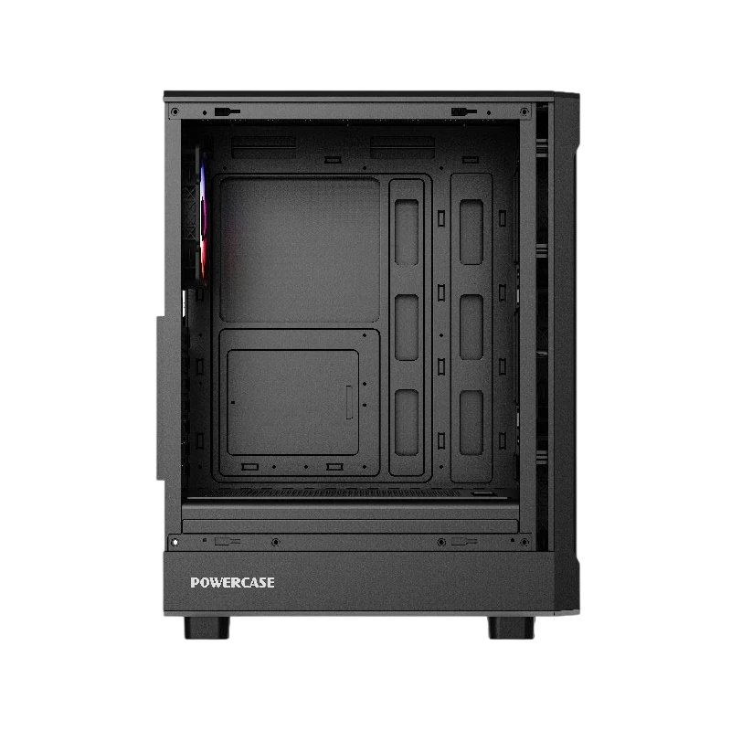 Компьютерный корпус Powercase Mistral PA5B FRGB TG Black (CMOAB-L4)