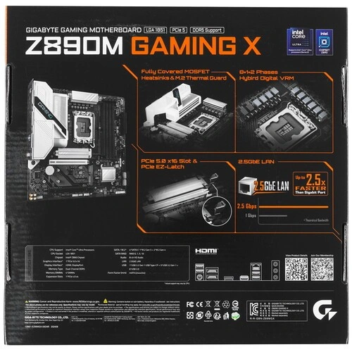 Материнская плата Gigabyte Z890M GAMING X документация