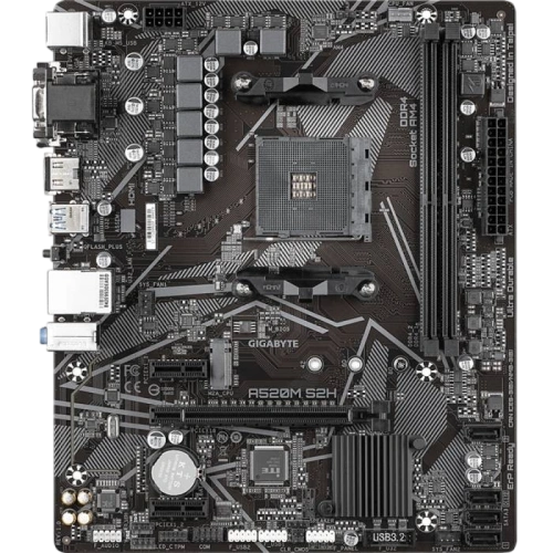 Материнская плата Gigabyte A520M S2H