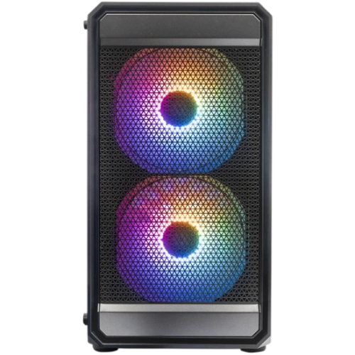 Компьютерный корпус XASTRA A303M TG 3FRGB Black (A303M-2FC14F-1FC12F)