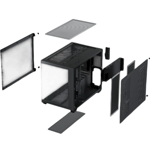 Компьютерный корпус XASTRA QW500M 3ARGB-C10-UC ARGB Black (QW500M-3FM12A-C10-UC)
