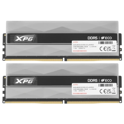 Оперативная память 32 Gb 6000 MHz ADATA XPG LANCER Neon RGB (AX5U6000C3016G-DCLANRSG)