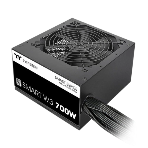 Блок питания Thermaltake 700W SMART W3 700 (PS-SPW-0700NNFAWE-1) документация, кабельные стяжки, комплект крепежа