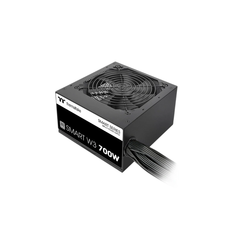 Блок питания Thermaltake 700W SMART W3 700 (PS-SPW-0700NNFAWE-1) документация, кабельные стяжки, комплект крепежа
