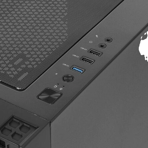 Компьютерный корпус Thermaltake H330 TG Black (CA-1R8-00M1WN-00)