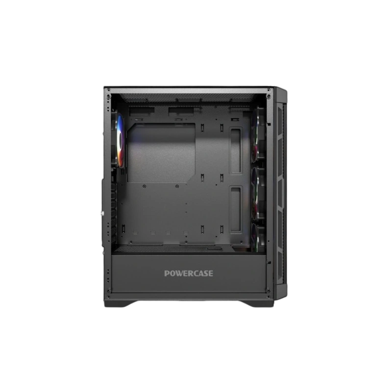 Компьютерный корпус Powercase ULTIMATE TG ARGB Black (CUB-A4)