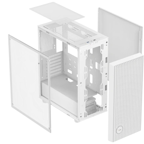 Компьютерный корпус Ocypus Gamma C70 WH ARGB White (Gamma-C70-WHG400XX-GL)