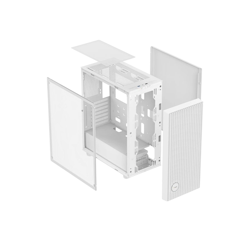 Компьютерный корпус Ocypus Gamma C70 WH ARGB White (Gamma-C70-WHG400XX-GL)