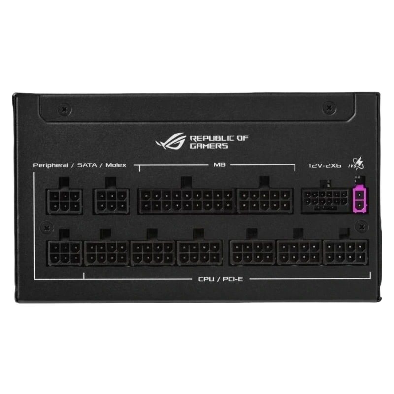 Блок питания ASUS 1000W ROG-STRIX-1000P-GAMING (90YE00W1-B0NA00) 16 Pin (PCIe 5.0 Connector Cable Details) Power Cord x 1 Motherboard Power Cable x 1 (610mm) CPU Cable x 2 (1000mm) PCI-E Gen 5.1 (16-pin-to-16-pin) Cable x 1 (750mm) PCI-E (8-pin-to-6+2pin)