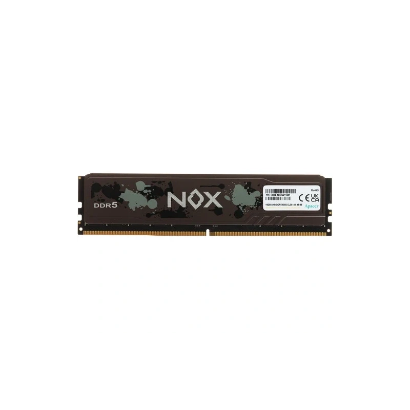 Оперативная память 16 Gb 6000 MHz Apacer NOX (AH5U16G60C622MBAA-1)