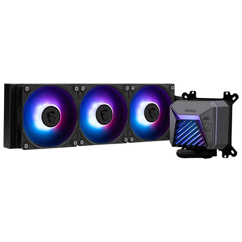 Система жидкостного охлаждения для процессора MSI MAG CORELIQUID A15 360 ARGB Black (306-7ZW9A11-L80)