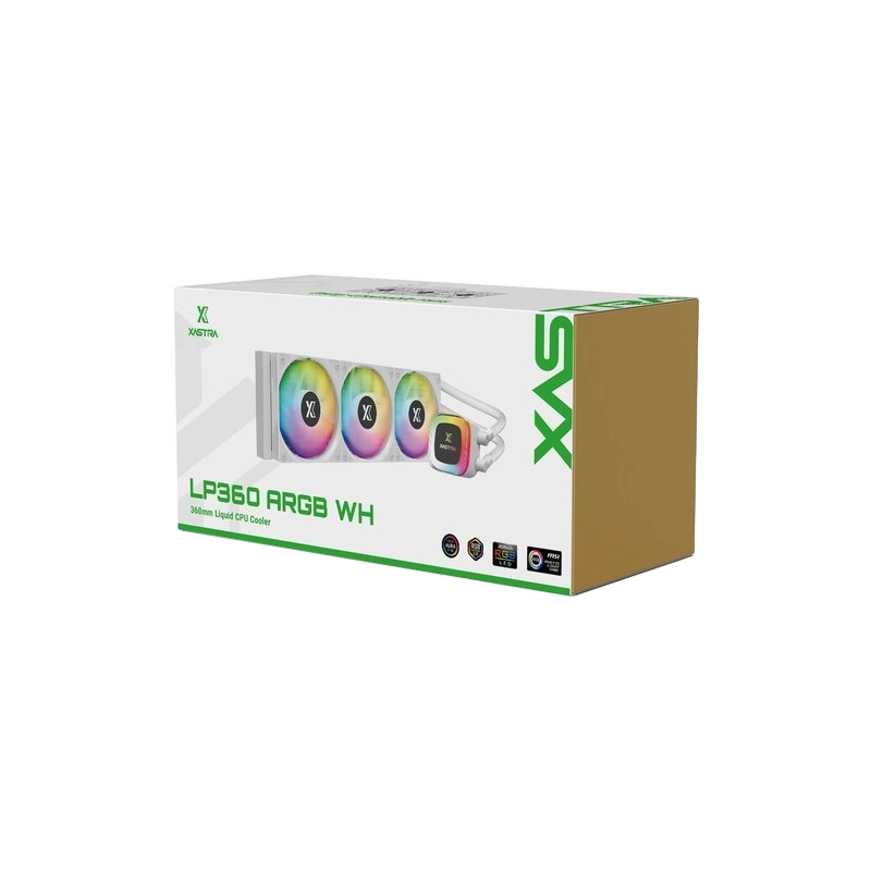 Система жидкостного охлаждения для процессора XASTRA LP360 ARGB WH White (LP360-WHAFXX-GL)