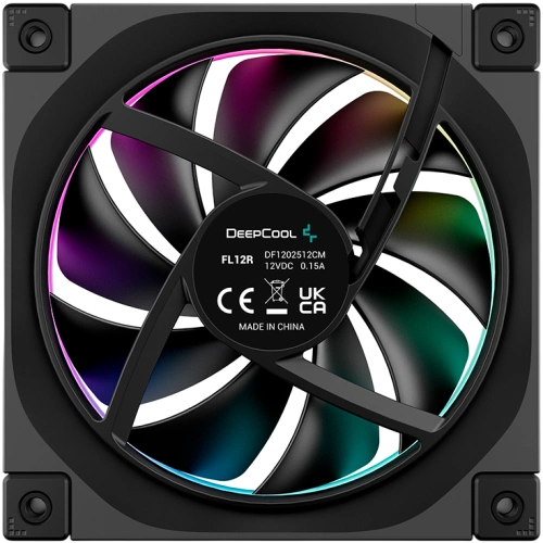 Комплект вентиляторов для корпуса Deepcool FL12R-3 IN 1 Reverse ARGB Black BOX