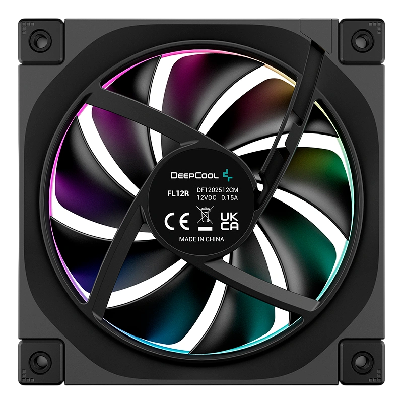 Комплект вентиляторов для корпуса Deepcool FL12R-3 IN 1 Reverse ARGB Black BOX