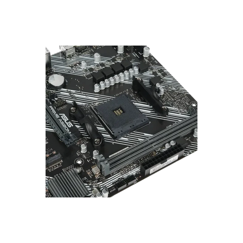 Материнская плата ASUS PRIME A520M-K x кабель SATA, диск с ПО, документация, задняя планка, крепеж для разъема M.2