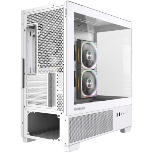 Компьютерный корпус Powercase Vision Micro S3W TG ARGB White (CVMMSW-A3)