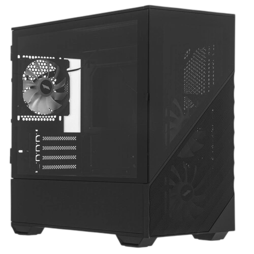 Компьютерный корпус 1STPLAYER DK D7 LED Black (D7-BK-3F1)