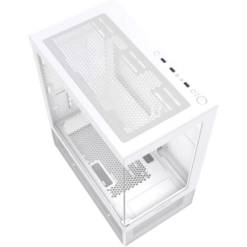 Компьютерный корпус Powercase Vision Micro M2 TG White (CVMWM2-L0)
