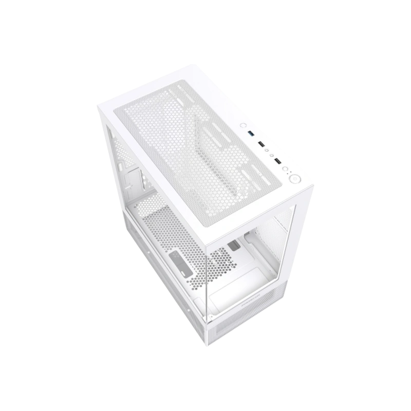 Компьютерный корпус Powercase Vision Micro M2 TG White (CVMWM2-L0)