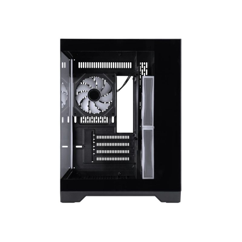 Компьютерный корпус 1STPLAYER MEGAVIEW MV5-TP ARGB Black (MV5-TP-BK-2FC7R-1FC7)