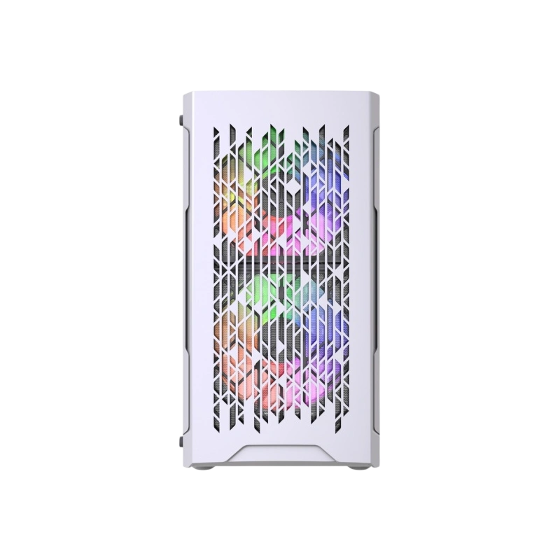 Компьютерный корпус Powercase Mistral Micro D3W TG ARGB V2 White (CMMDW-A3-V2)