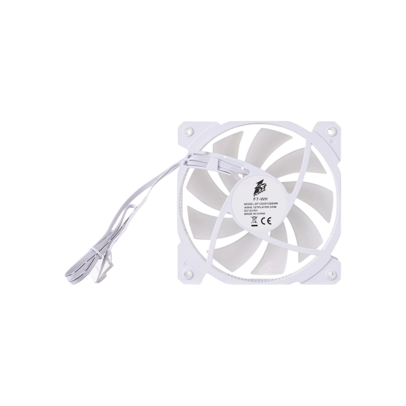 Вентилятор для корпуса 1STPLAYER F7 ARGB White (F7-WH)