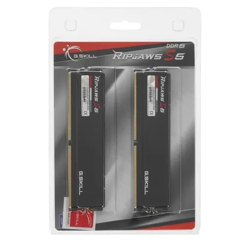 Оперативная память 64 Gb 6000 MHz G.Skill RIPJAWS S5 Black (F5-6000J3040G32GX2-RS5K)